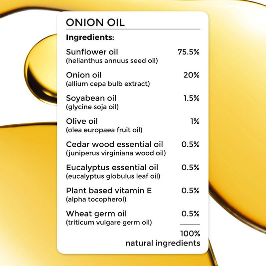 Brillare Onion Oil For Hair Fall Reduction (100ml)