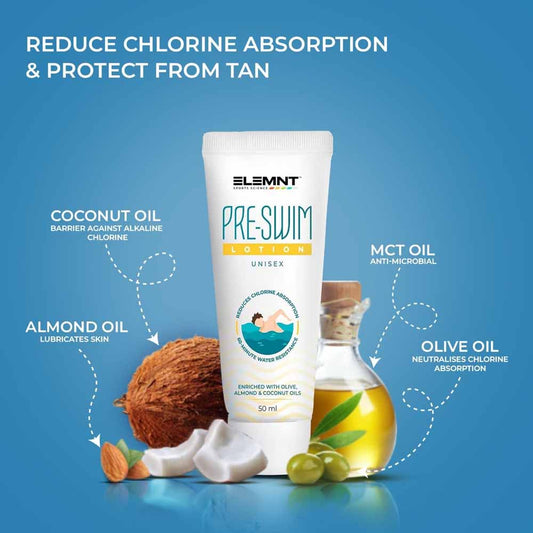 Elemnt Pre Swim Body Lotion for Kids & Adults (50 gms)