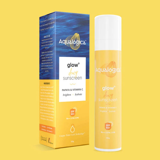 Aqualogica Glow+ Dewy Sunscreen SPF 50 Pa++++ (50 gms)