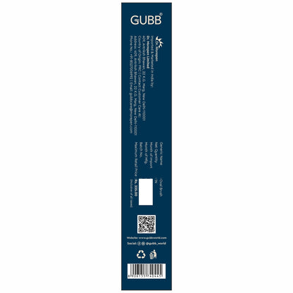 GUBB Wooden Hues Oval Hair Brush for Men & Women - Suitable For All Hair Types