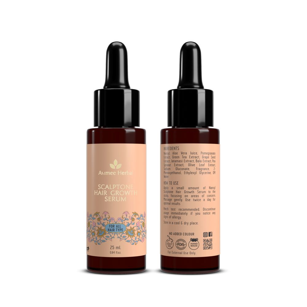 Avimee Herbal Scalptone Hair Growth Serum With Nansyl (25ml)
