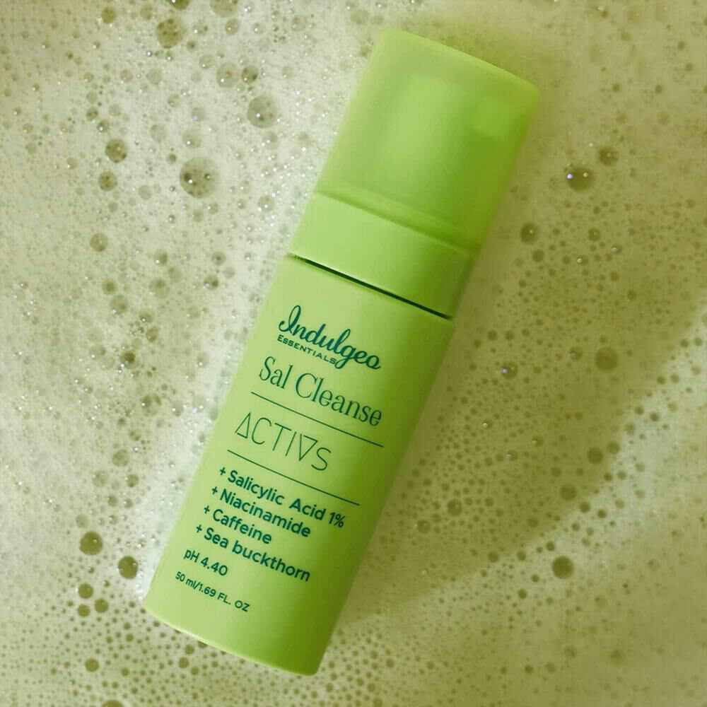 Indulgeo Essentials Mini Sal Cleanse Foaming Face Wash (50ml)