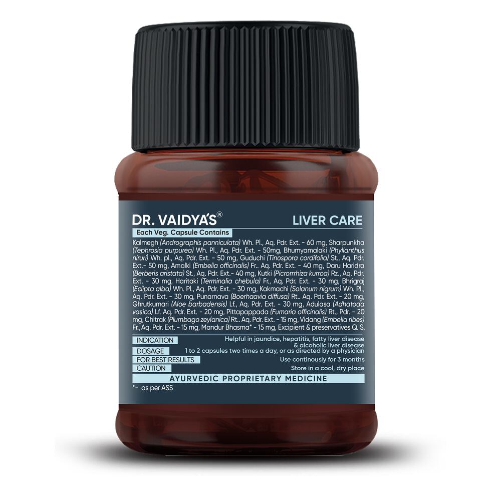 Dr. Vaidya's Liver Care (30 Capsules)