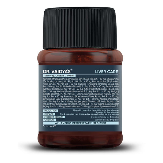 Dr. Vaidya's Liver Care (30 Capsules)