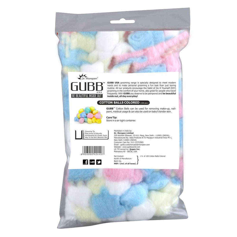 Gubb Cotton Colored Balls 100S
