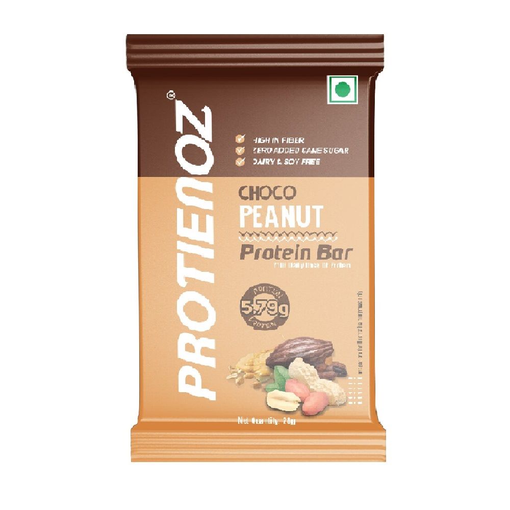 Protienoz High Protien Choco Peanut Protein Bars (5x28 gms)
