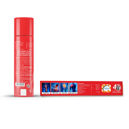 Dr. Morepen Pain Relief Combo - Pain-X Spray (50 gms) & Pain-X Gel (30 gms)