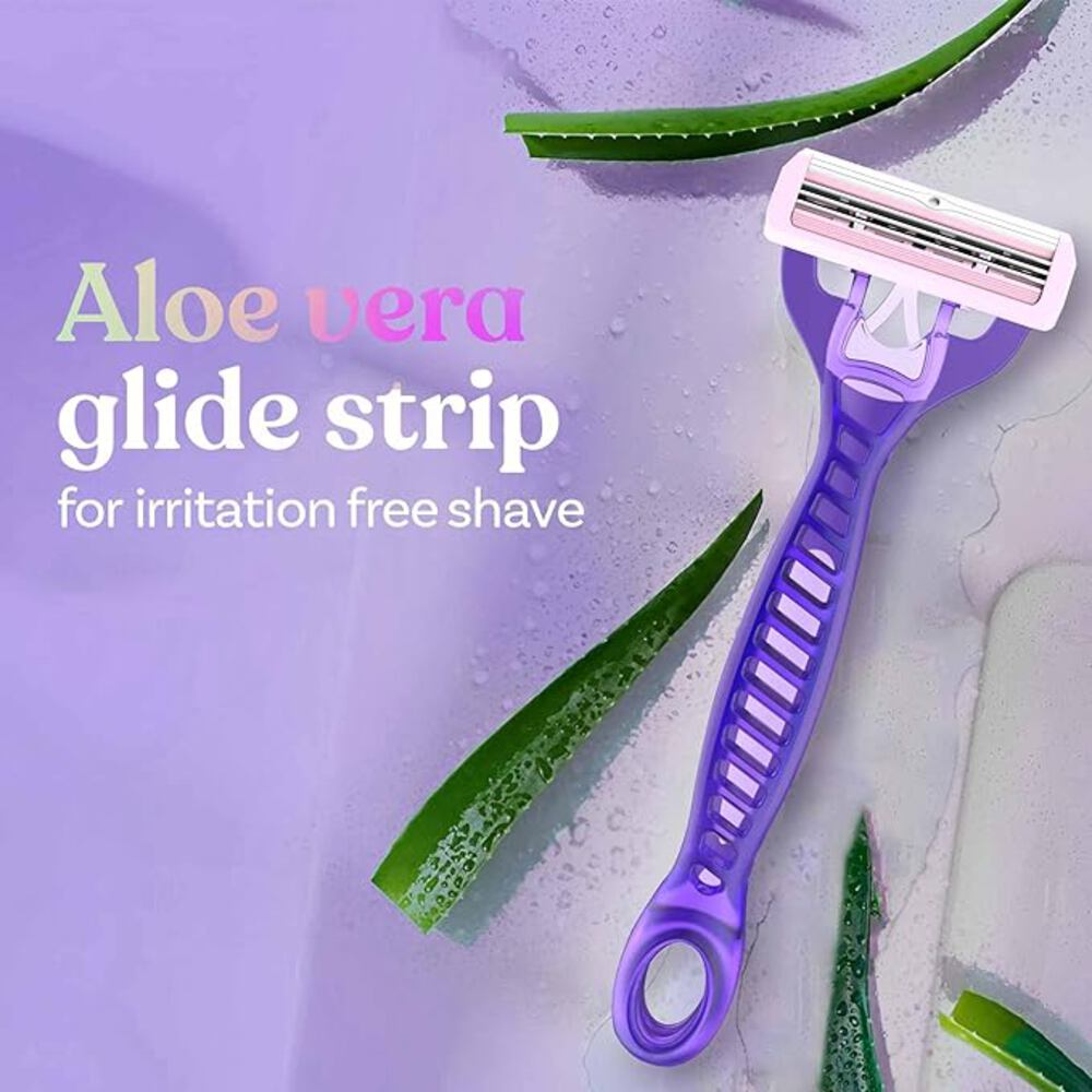 Bombae Disposable Flexi Body Razors for Women (Pack of 3)