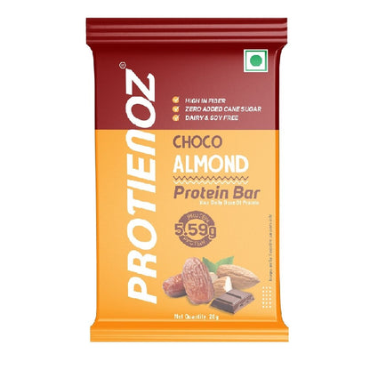 Protienoz High Protien Choco Almond Protein Bars (5x28 gms)