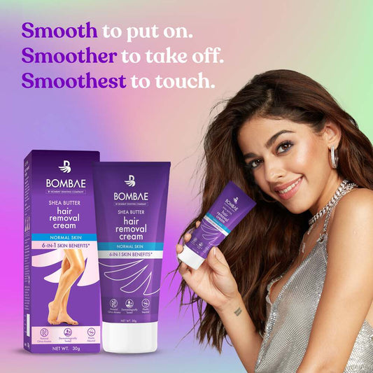 Bombae Shea Butter Hair Removal Cream for Women (30 gms)