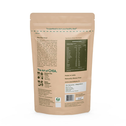Nourish You Black Chia seeds (250 gms)