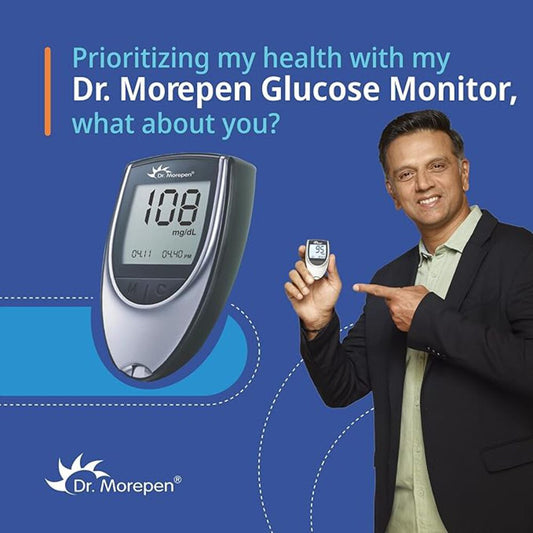 Dr.Morepen GlucoOne Blood Glucose Monitor Model BG-03 with 50 Strips