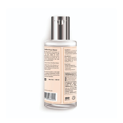 TNW-The Natural Wash Pure and Natural Rose Water Face Toner/Skin Toner/Makeup Remover for Men & Women (100ml)