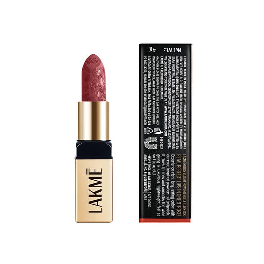 Lakme Rouge Bloom Powder Matte Bullet - Blush Peony 206 (4 gms)