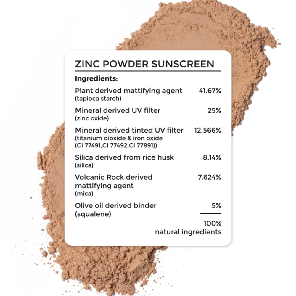 Brillare ZINC Powder Sunscreen - Beige 02