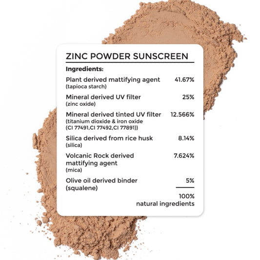 Brillare ZINC Powder Sunscreen - Beige 02