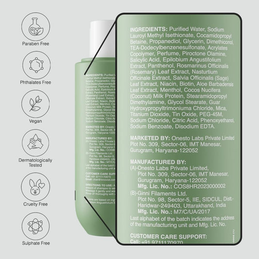 Bare Anatomy Expert Anti-Dandruff Shampoo (250ml)