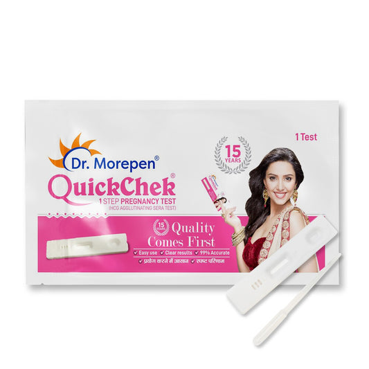 Dr. Morepen Quickchek Advance Pregnancy Test Kit - Pack Of 3