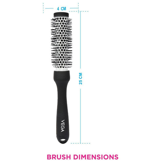 Vega Hot Curl Brush For Hair Styling,Small (H2-Prs)
