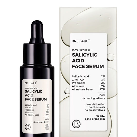 Brillare Salicylic Acid Face Serum For Oily, Acne Prone Skin (30ml)