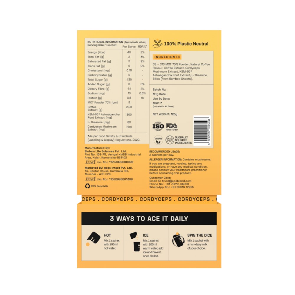 Ace Blend Cordyceps Coffee