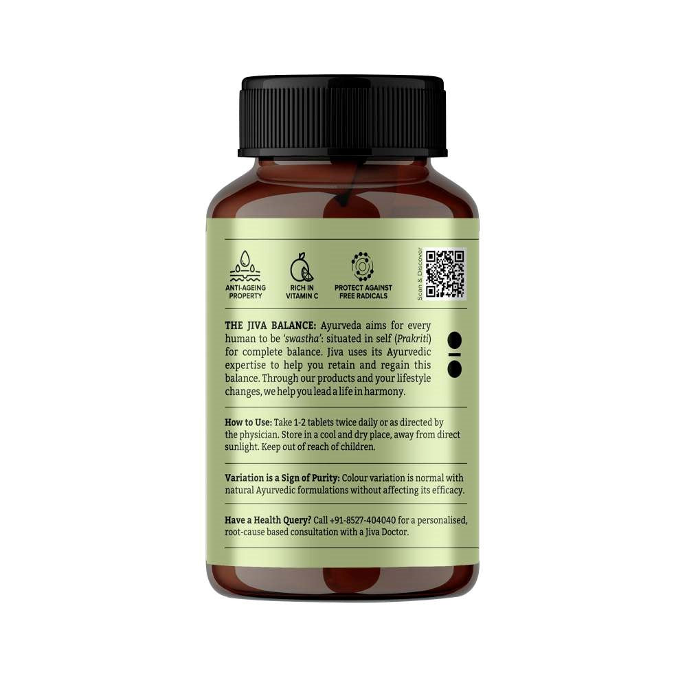 Jiva Shatavari Tablets for Female Reproductive System (120 Tablets)