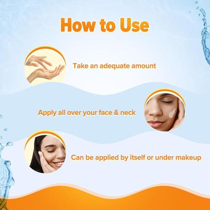 Aqualogica Vitamin C Lightweight Face Moisturizer for Women & Men (100 gms)