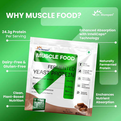 Dr. Morepen Fermented Yeast Protein Chocolate- 1 kg