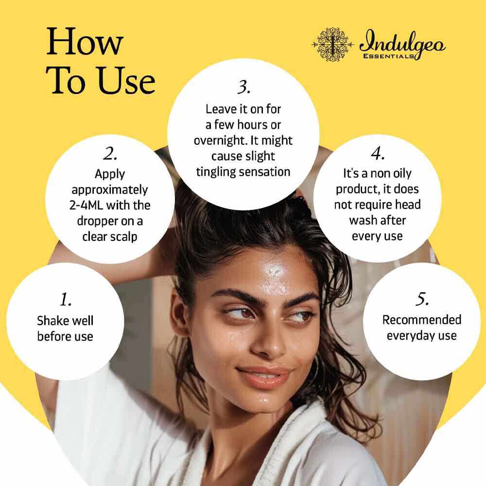 Indulgeo Essentials Gain Again Luxuriant Hair Vitalizer (120ml)