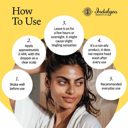 Indulgeo Essentials Gain Again Luxuriant Hair Vitalizer (120ml)