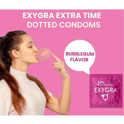 Exygra Longlast Dotted Condom (10 pcs)