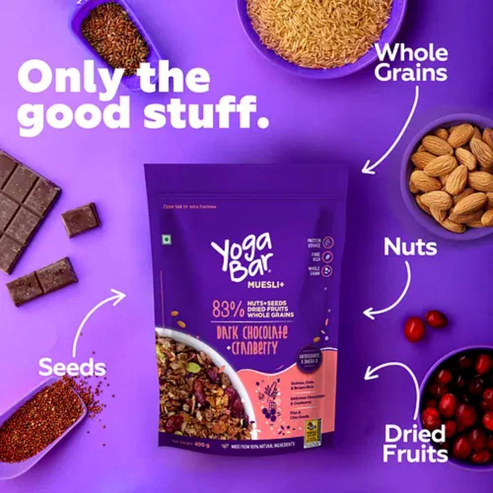 Yoga Bar Dark Chocolate Muesli (700 gms)