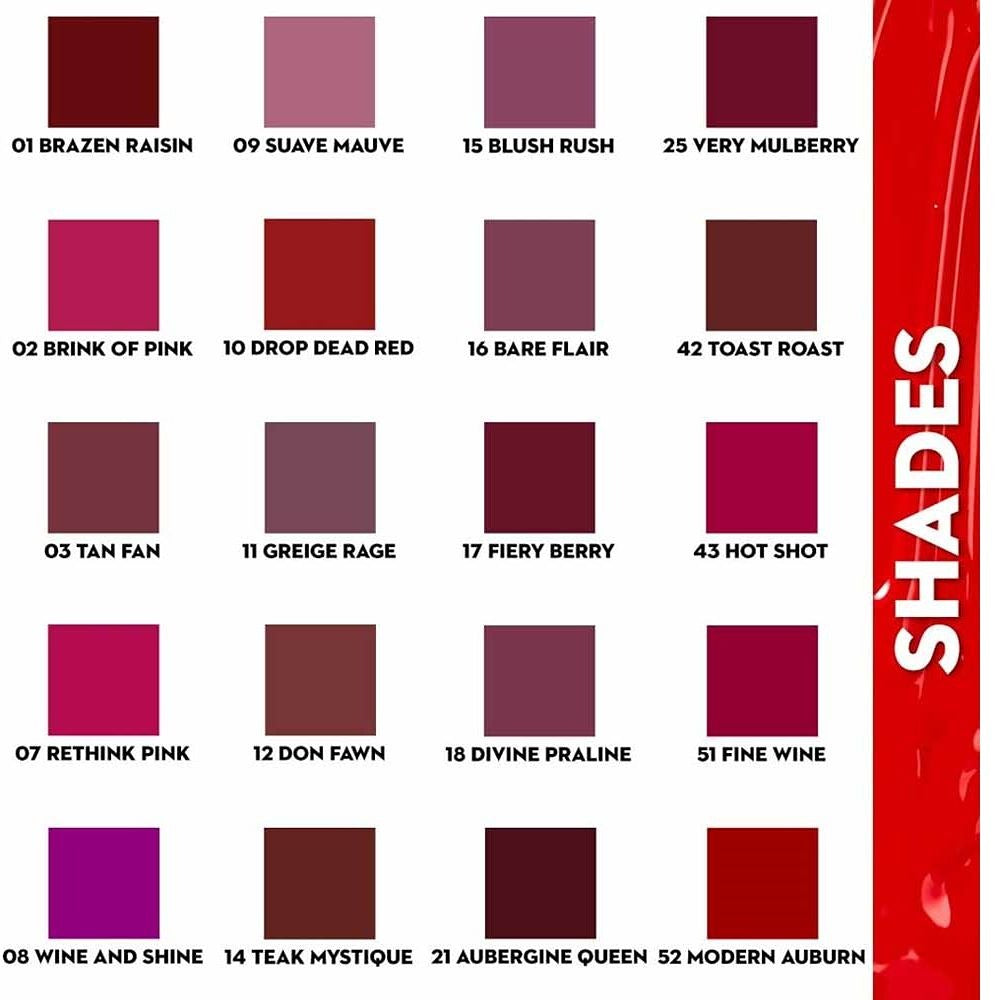 SUGAR Smudge Me Not Liquid Lipstick - 09 Suave Mauve (4.5ml)