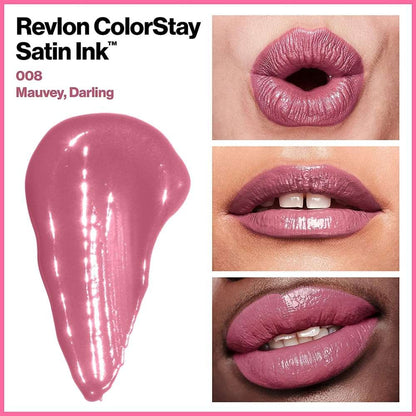 Revlon ColorStay Satin Ink Liquid Lipstick - Mauvey Darling