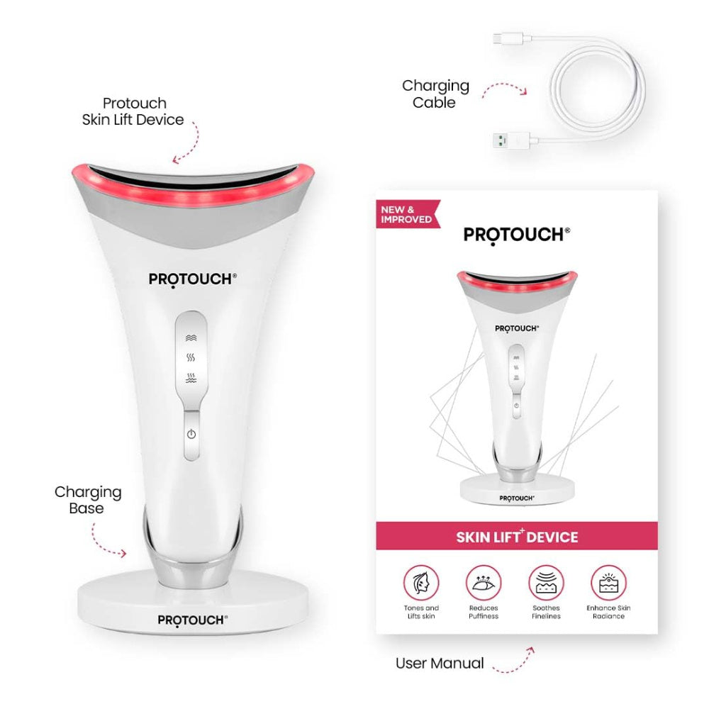 PROTOUCH Skin Lift Device Facial Massager for Youthful Bright Uplifted Glowing Facial at Home