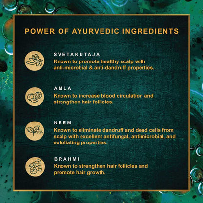 Indulekha Svetakutaja Oil Ayurvedic Medicinal Oil for Dandruff Treatment, 100% Ayurvedic Oil (50ml)