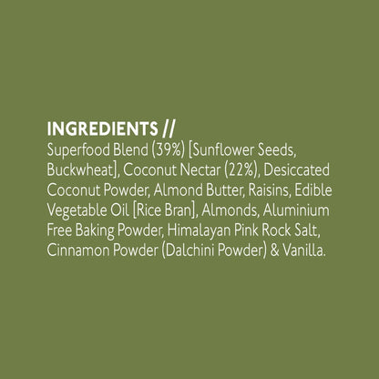 Nourish Organics Almond Buckwheat Cookies - 120 gms