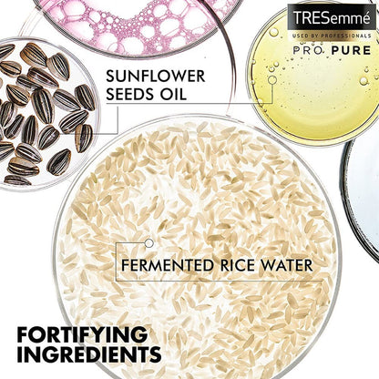 TRESemme Pro Pure Damage Recovery Shampoo with Fermented Rice Water (370ml)