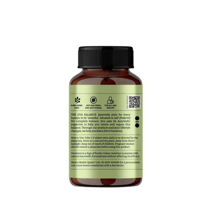 Jiva Neem Tablet for Purifies Blood, Treats Urinary Disorders (120 Tablets)