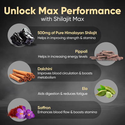 Dr. Vaidya's Shilajit Max Sachet (Pack of 1)