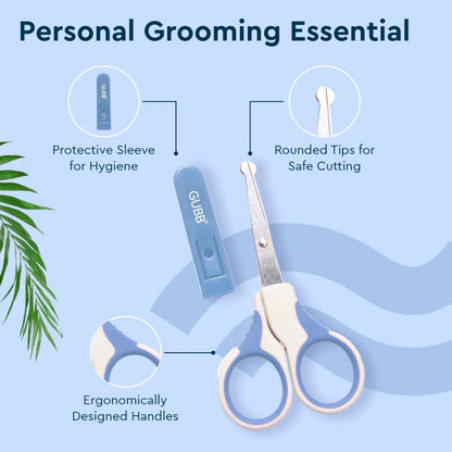 GUBB Safety Scissor Designed For Men And Women With Protective Sleeves
