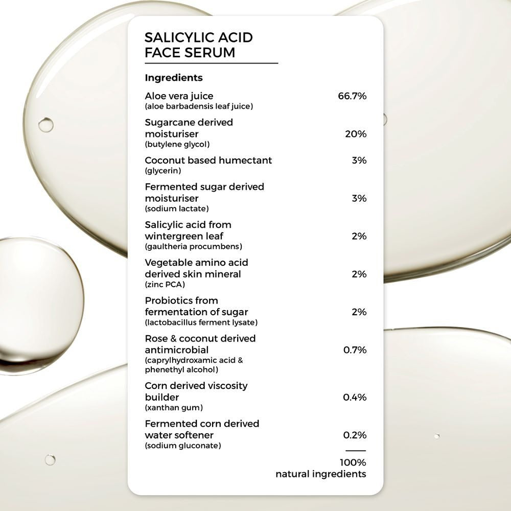 Brillare Salicylic Acid Face Serum For Oily, Acne Prone Skin (30ml)