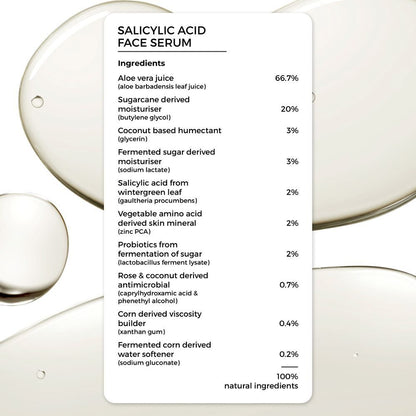 Brillare Salicylic Acid Face Serum For Oily, Acne Prone Skin (30ml)