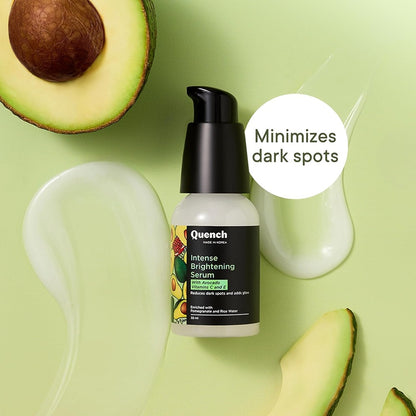 Quench Botanics  Intense Brightening Serum with 2% Niacinamide & Bakuchiol (30ml)