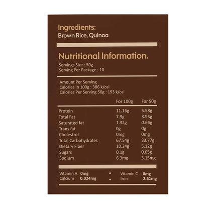 Nourish You Quinoa and Brown Rice Mix (500 gms)
