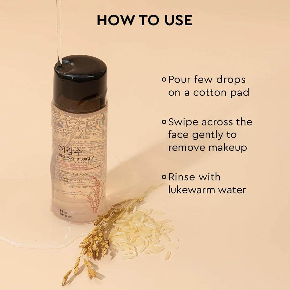 The Face Shop Rice Water Bright Light Cleansing Oil (55ml)