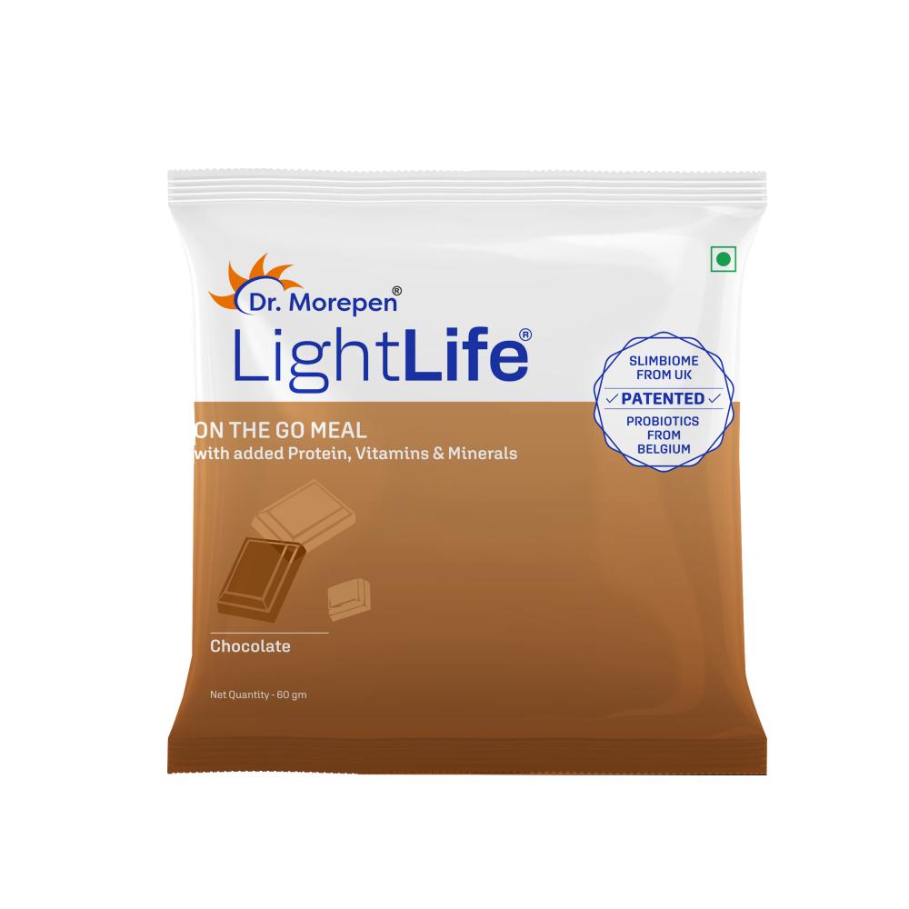 Dr. Morepen LightLife On-The-Go Meal - 60g Each (5 Sachets)