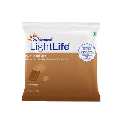 Dr. Morepen LightLife On-The-Go Meal - 60g Each (5 Sachets)