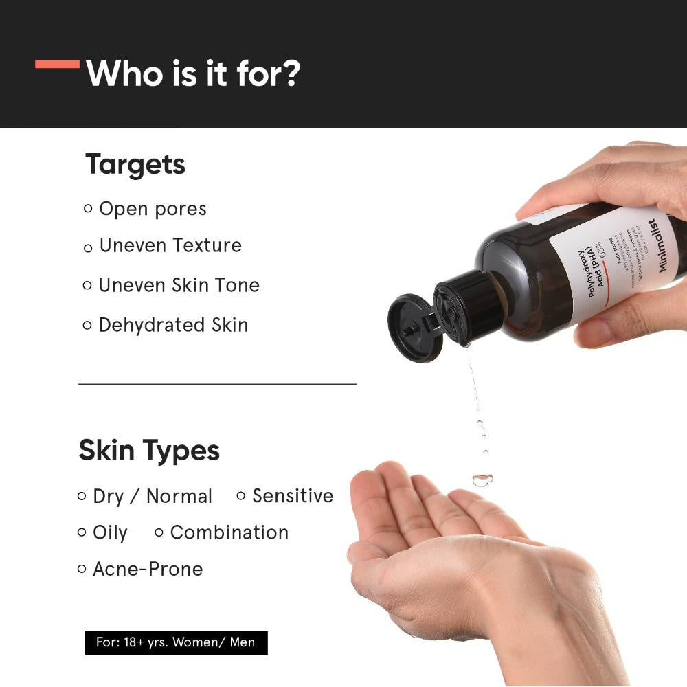 Minimalist Polyhydroxy Acid (Pha) 03% Face Toner (150ml)