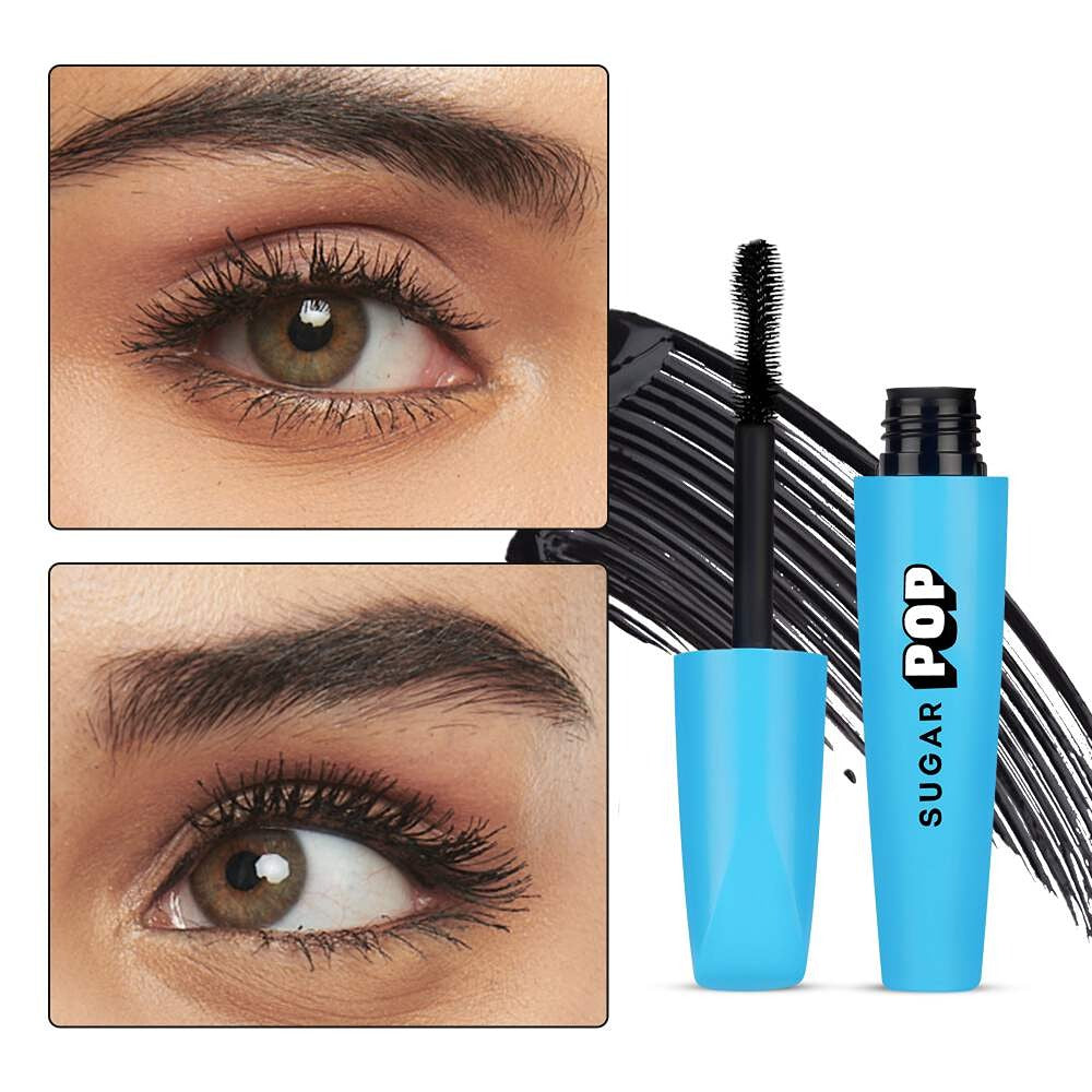 SUGAR POP Waterproof Mascara 01 Black - Instantly Lifts and Defines - Buildable Volume